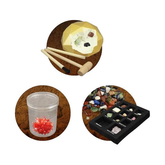 Coffret d'expérimentation Buki Mega Stones et Minéraux