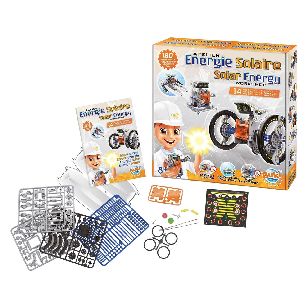 Buki Zonne-Energie Bouwpakket - 14in1