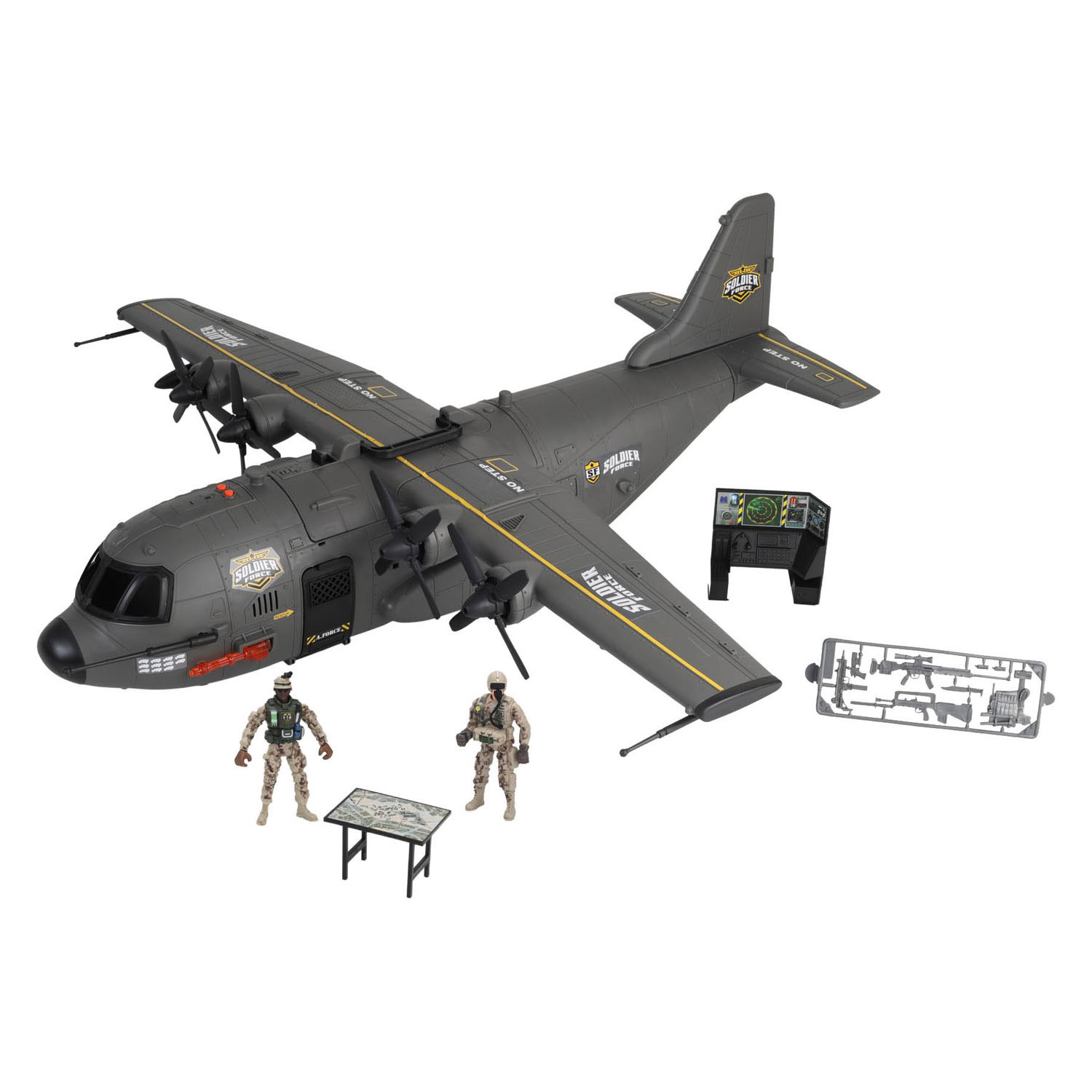 Soldat Force Hercules Transportvliegtuig