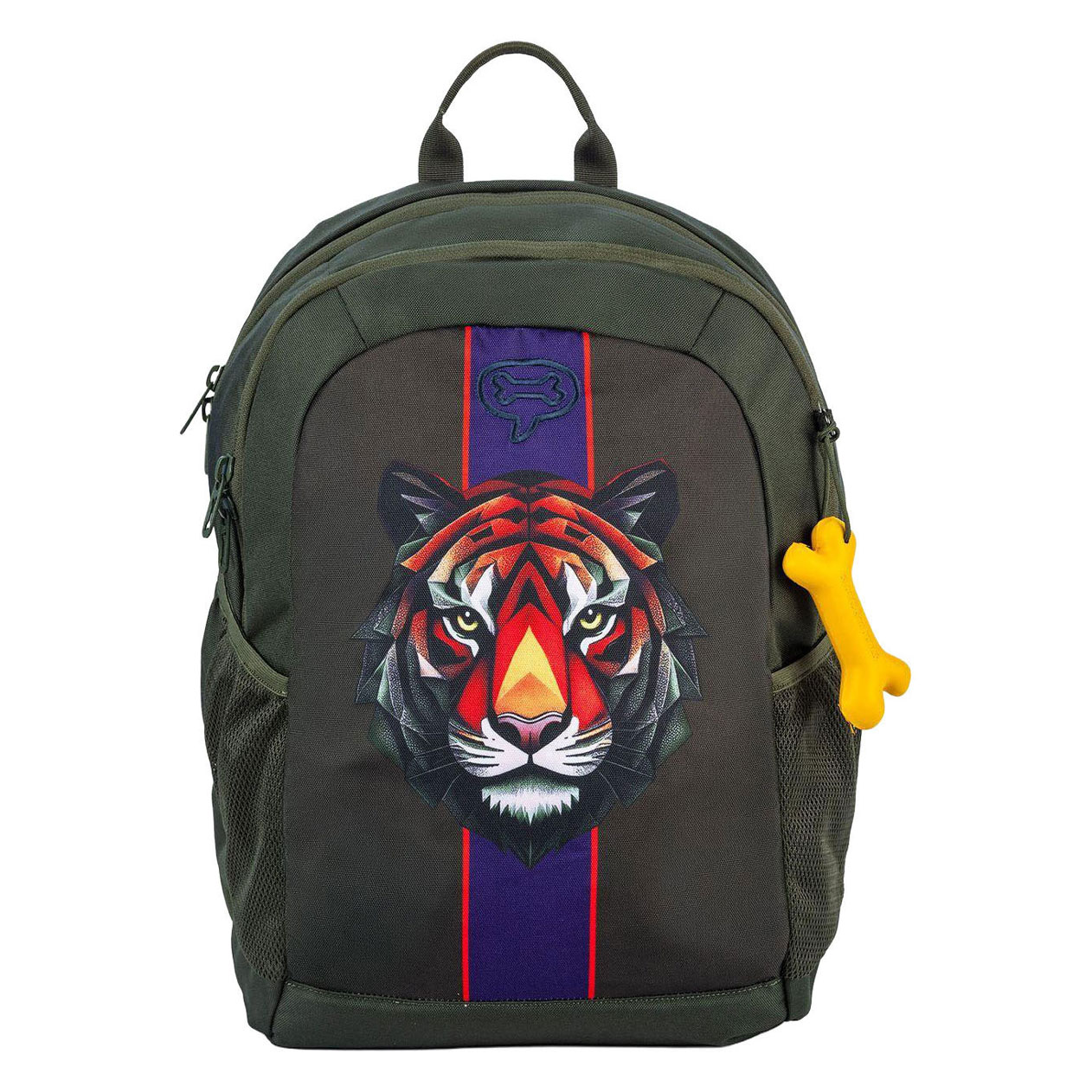 Stones and Bones Tiger Facet Khaki Elan Rugzak