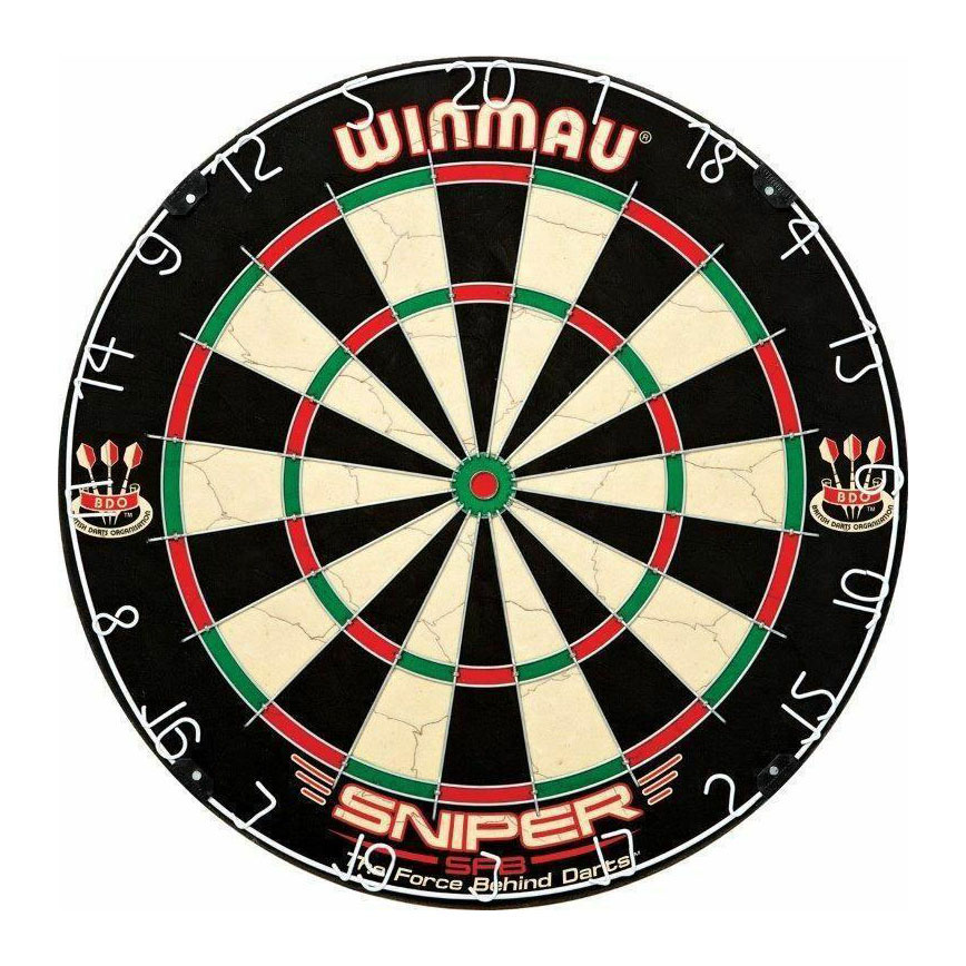 Winmau Sniper Plus Dartbord met 6 Dartpijlen
