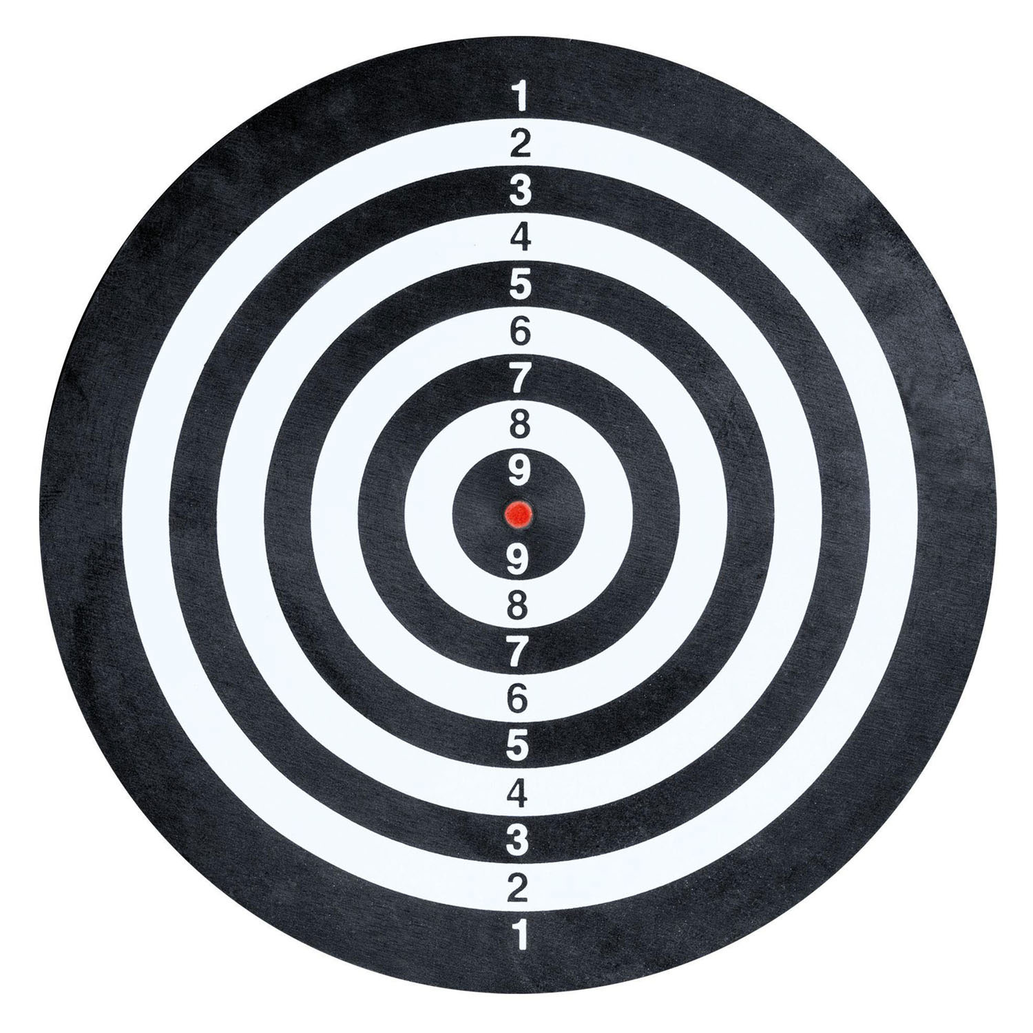 XQ Max Flock Dartbord met 6 Dartpijlen