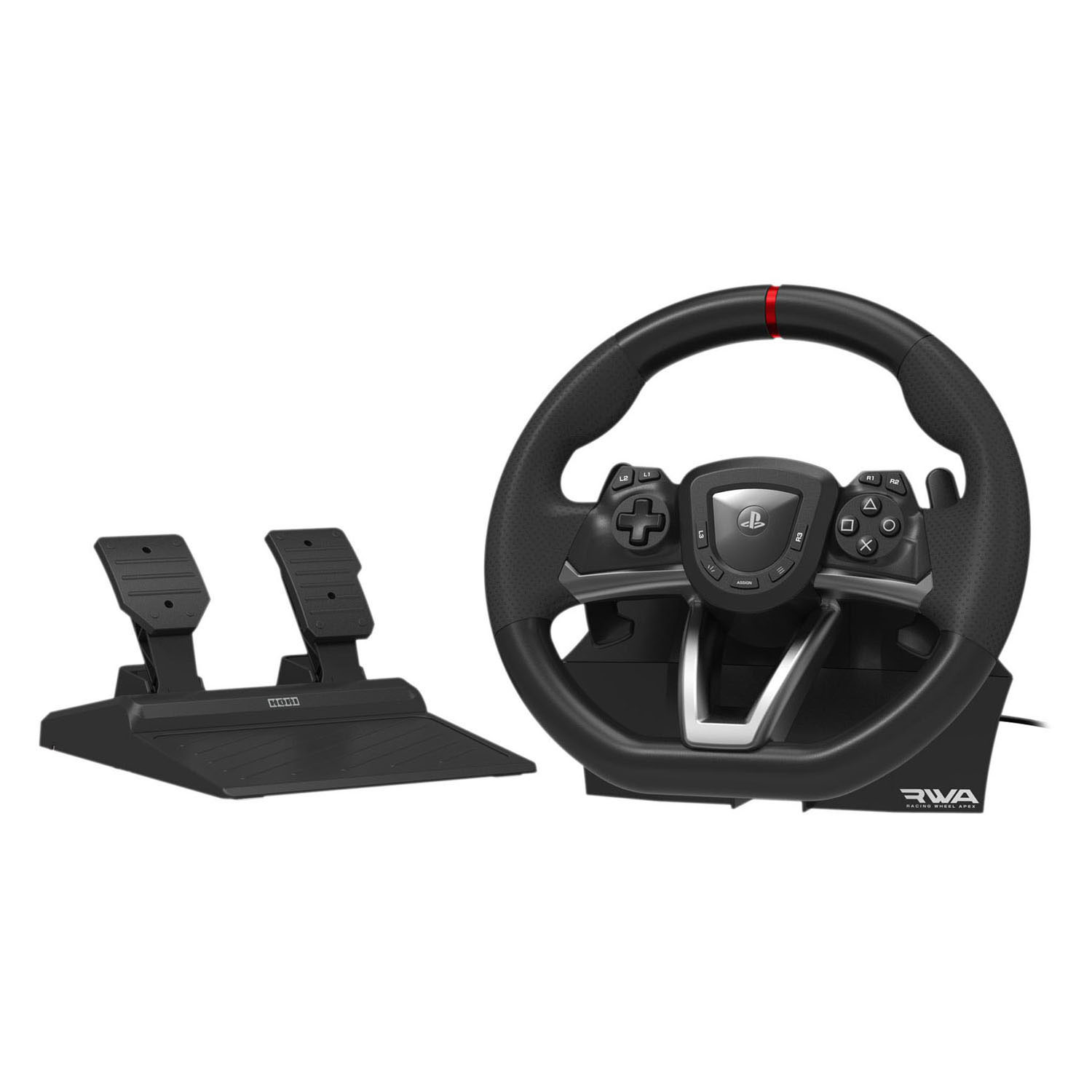 Volant de course HORI Apex avec pédales pour PS5