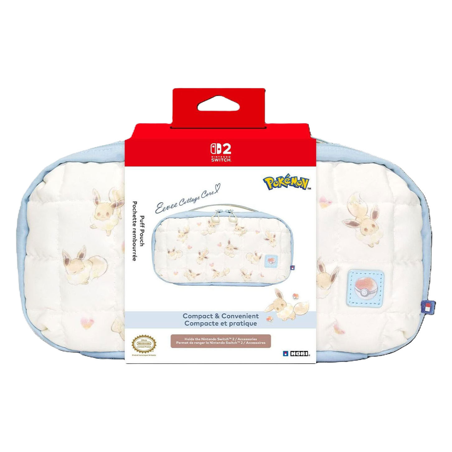 Nintendo Switch 2 HORI Eevee Puff Schutzhülle