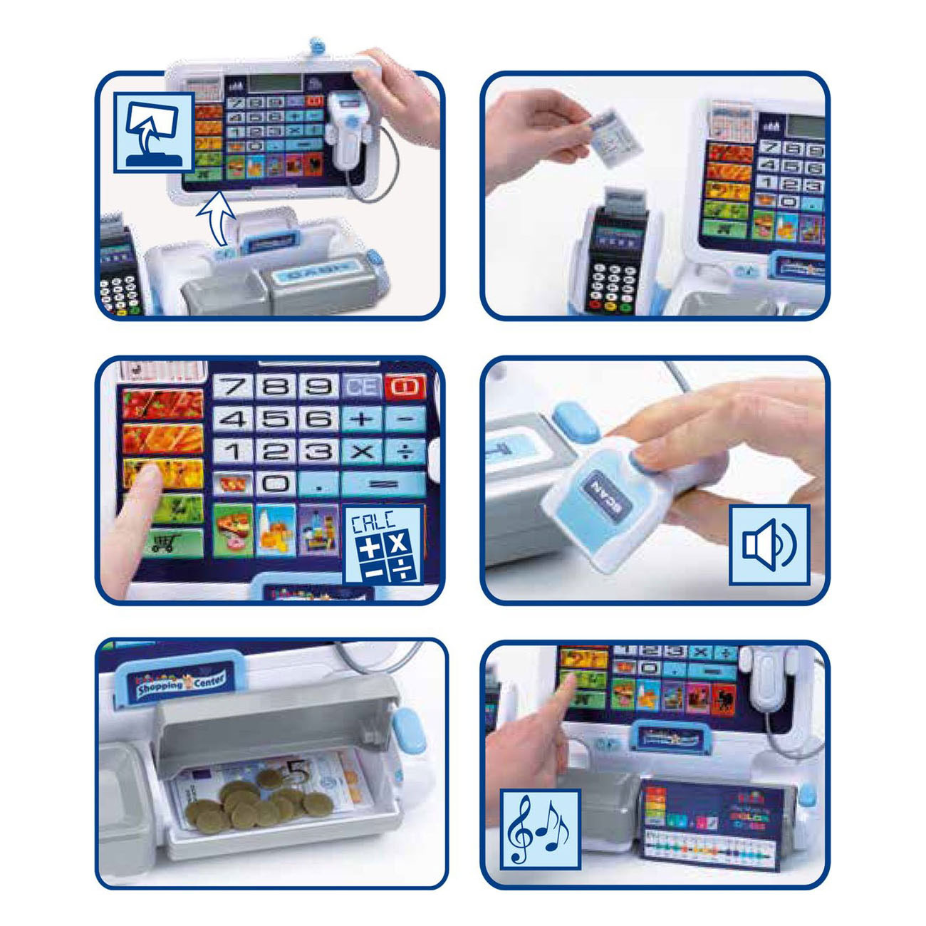 Elektronische Tablet Kassa met Scanner