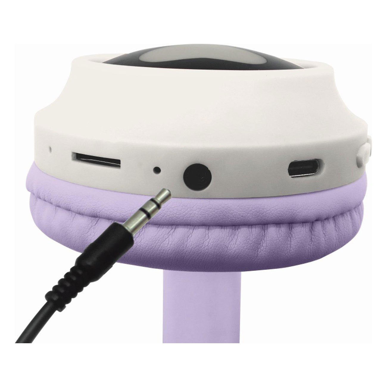 2-in-1 Bluetooth-Kopfhörer mit leuchtenden Katzenohren