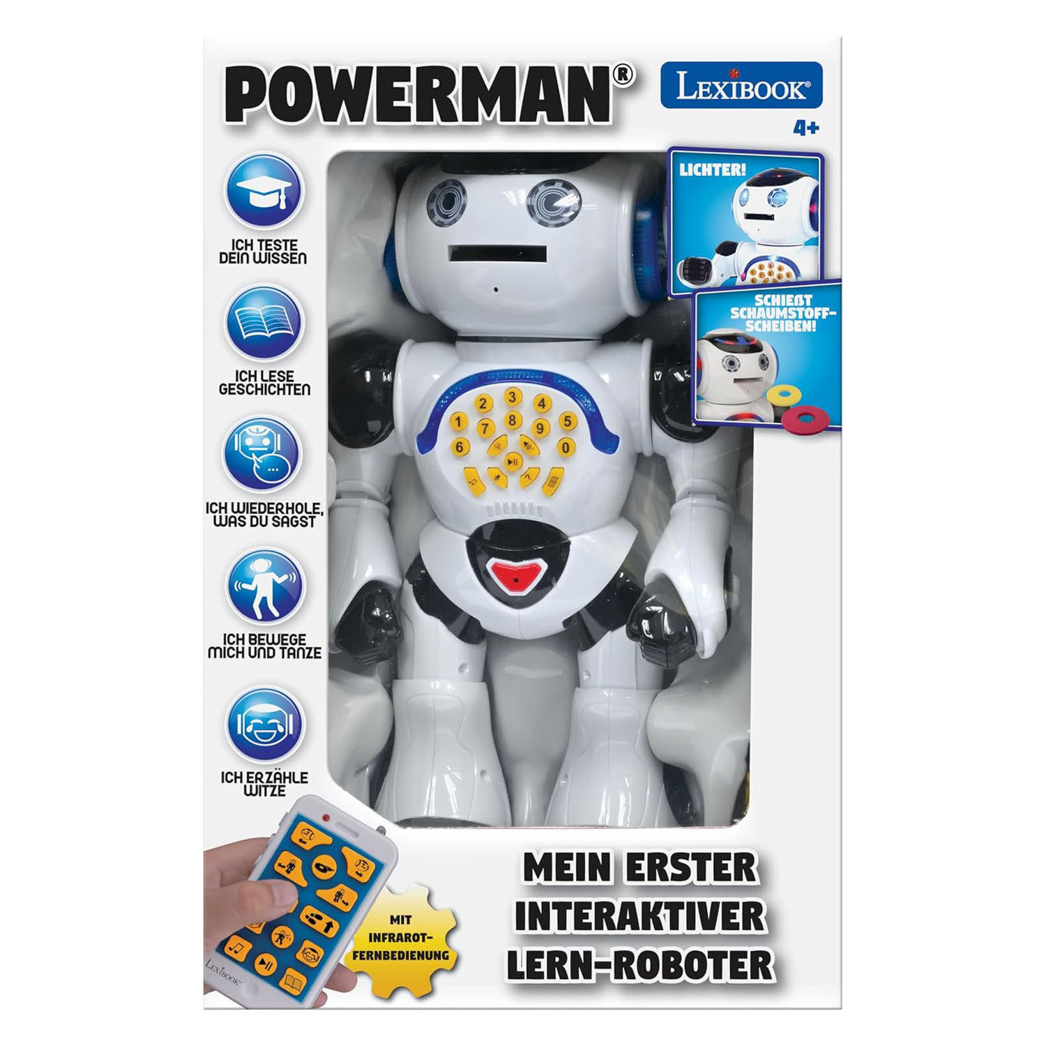 Robot interactif radiocommandé Powerman NL