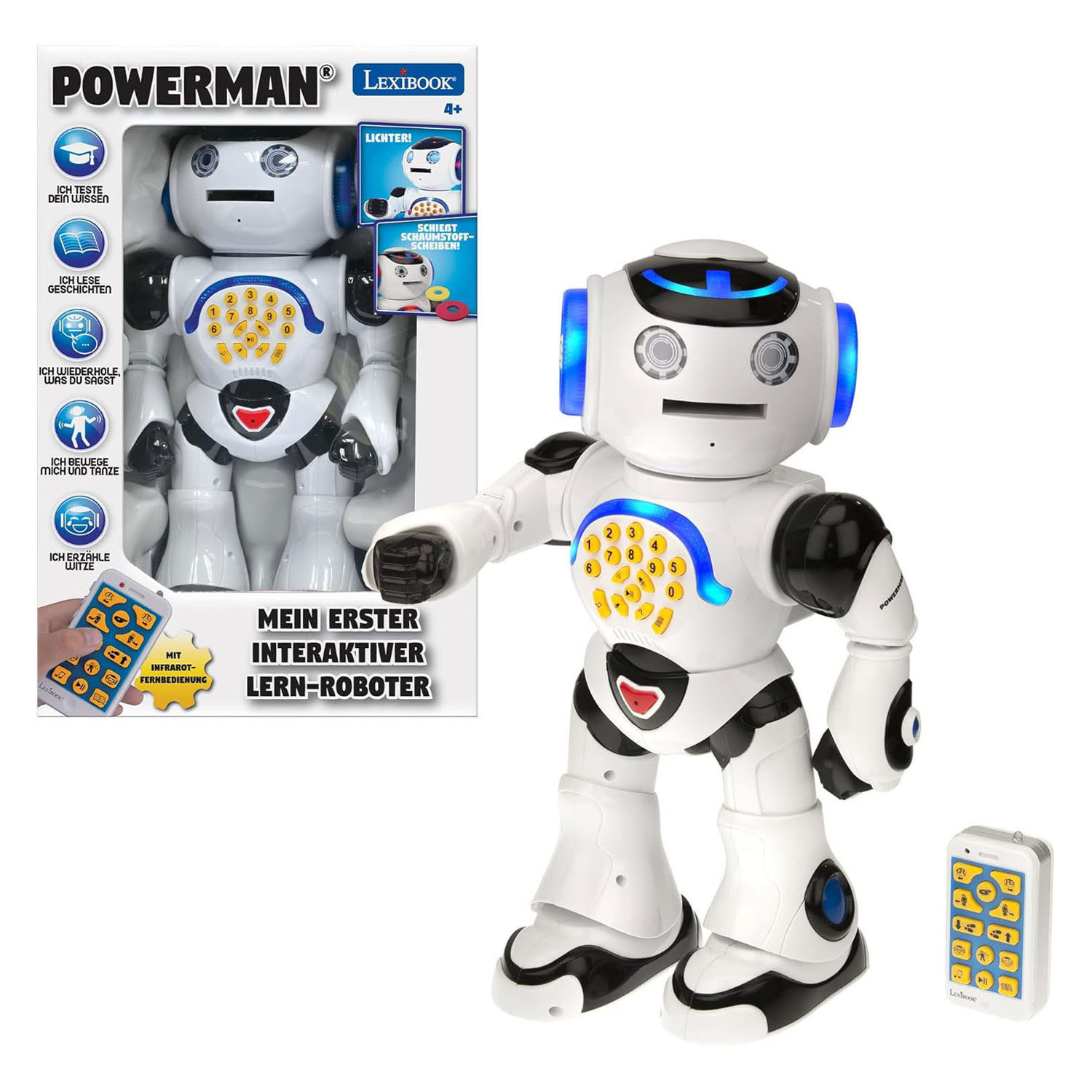Robot interactif radiocommandé Powerman NL