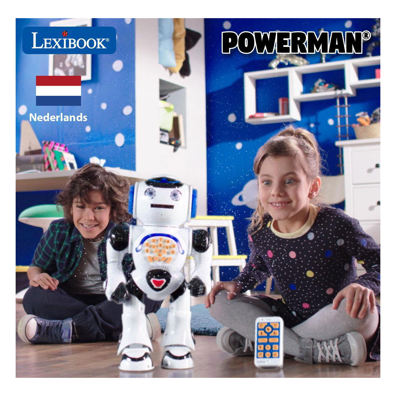 Robot interactif radiocommandé Powerman NL