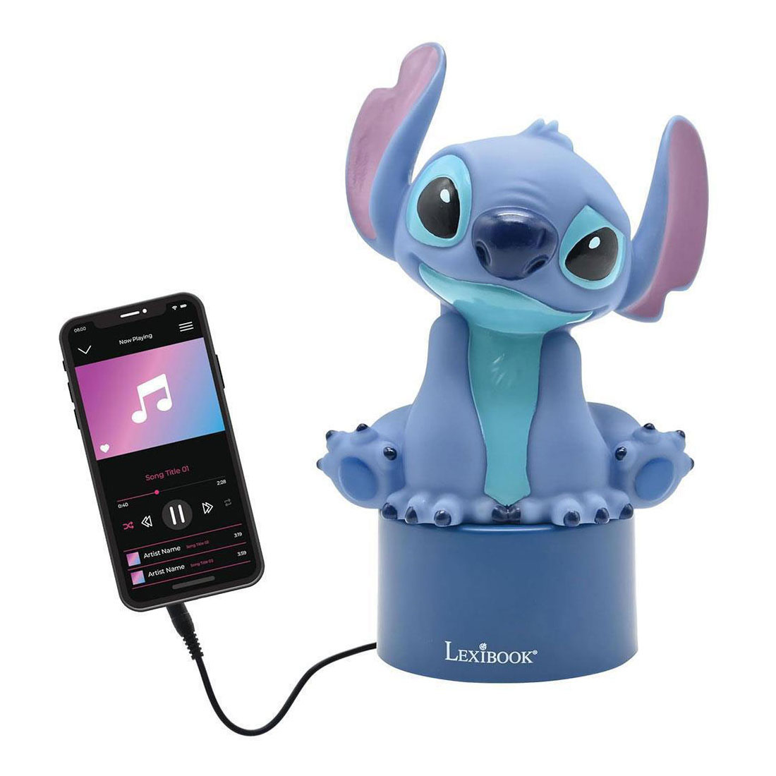 Stitch-Nachtlicht mit Lautsprecher