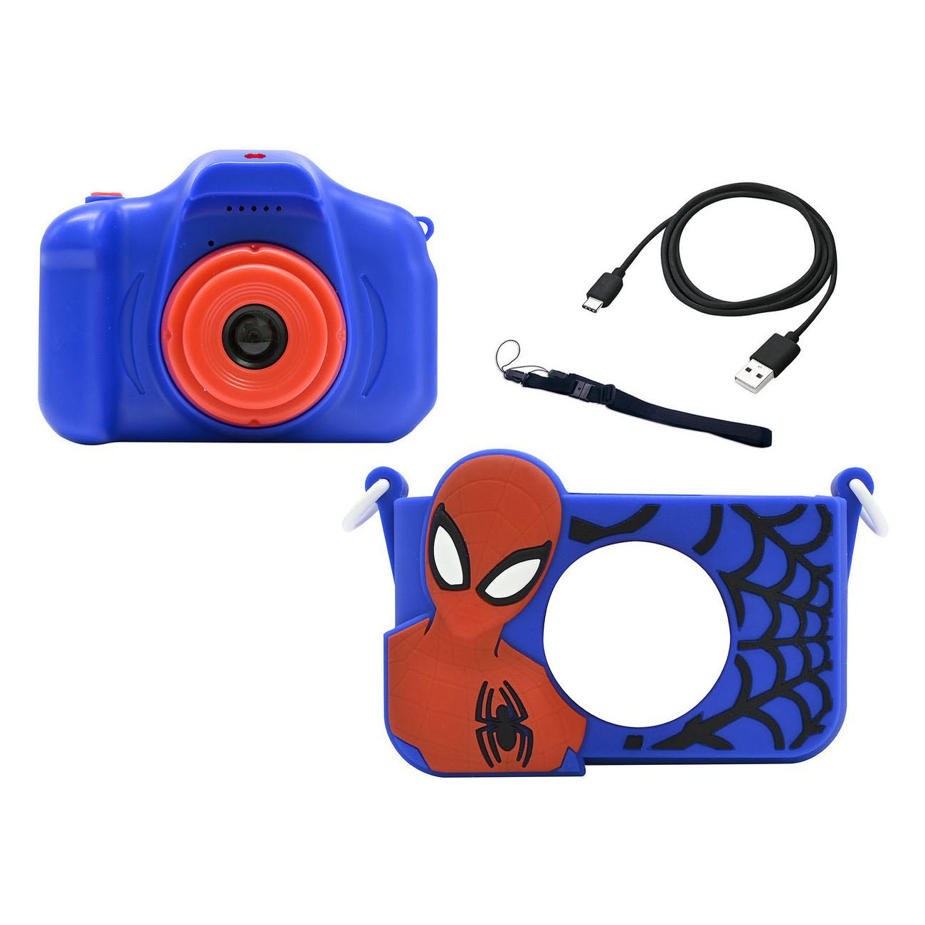 Spiderman - Appareil photo avec protection enfant - 8 Go