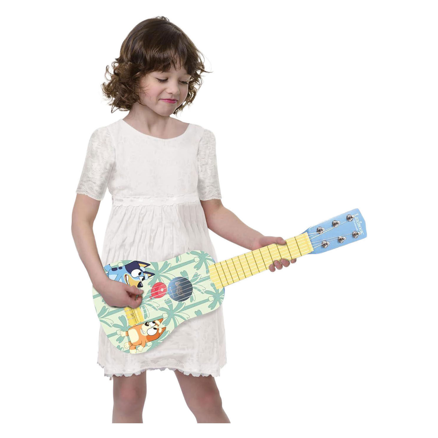 Guitare en bois Bluey - 53 cm