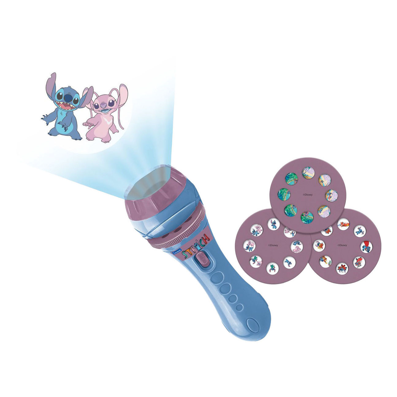 Stitch Projectie-Zaklamp met 24 Plaatjes