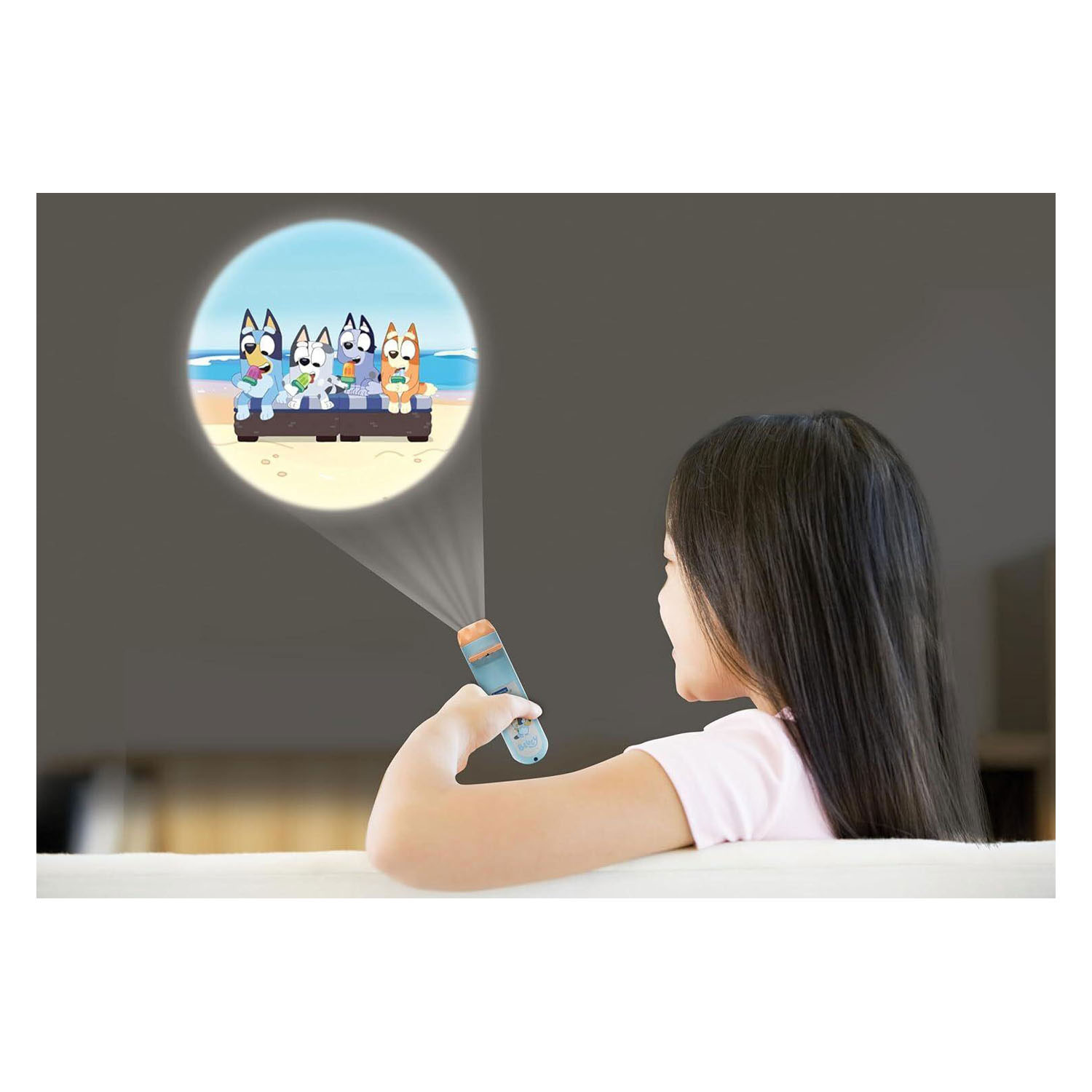 Bluey Projectie-Zaklamp met 24 Plaatjes