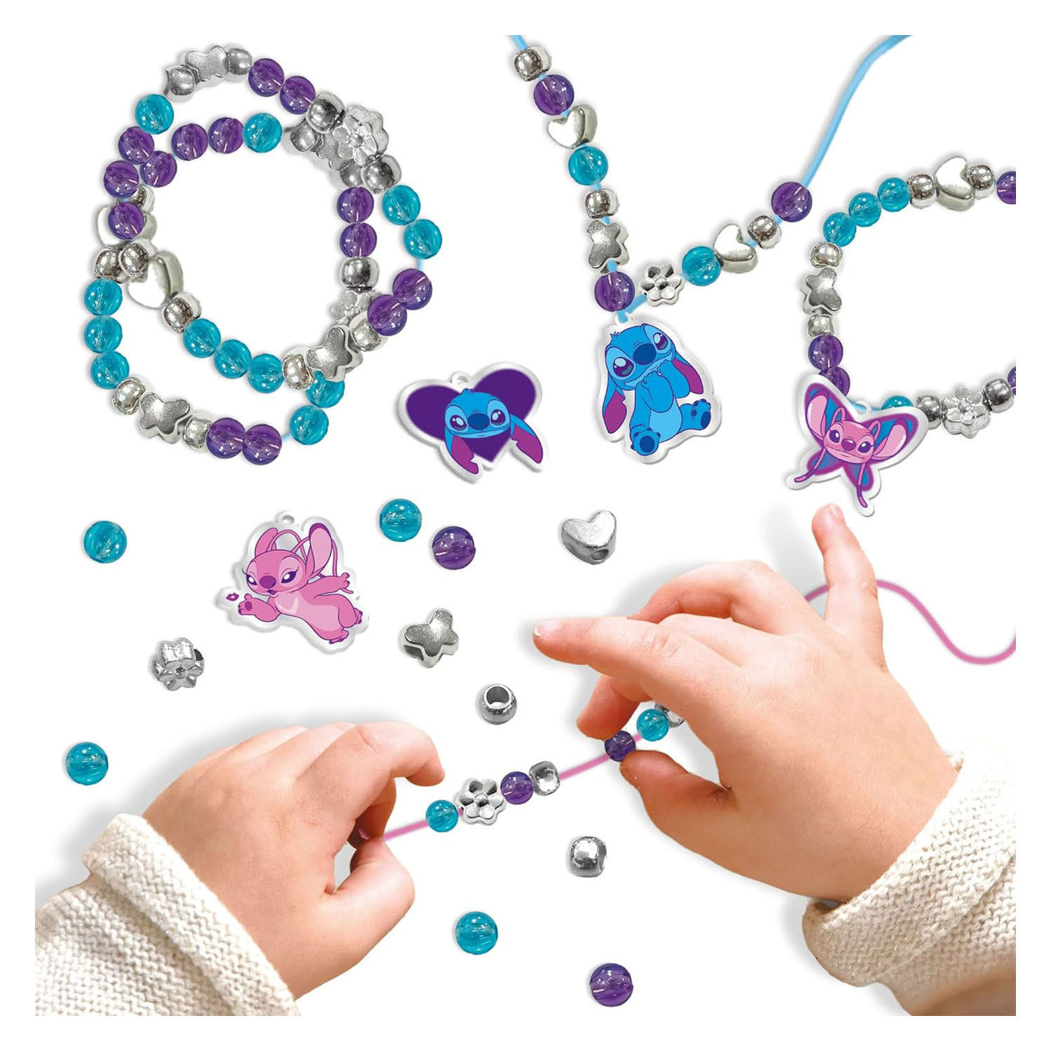 Boîte à bijoux Stitch avec breloques