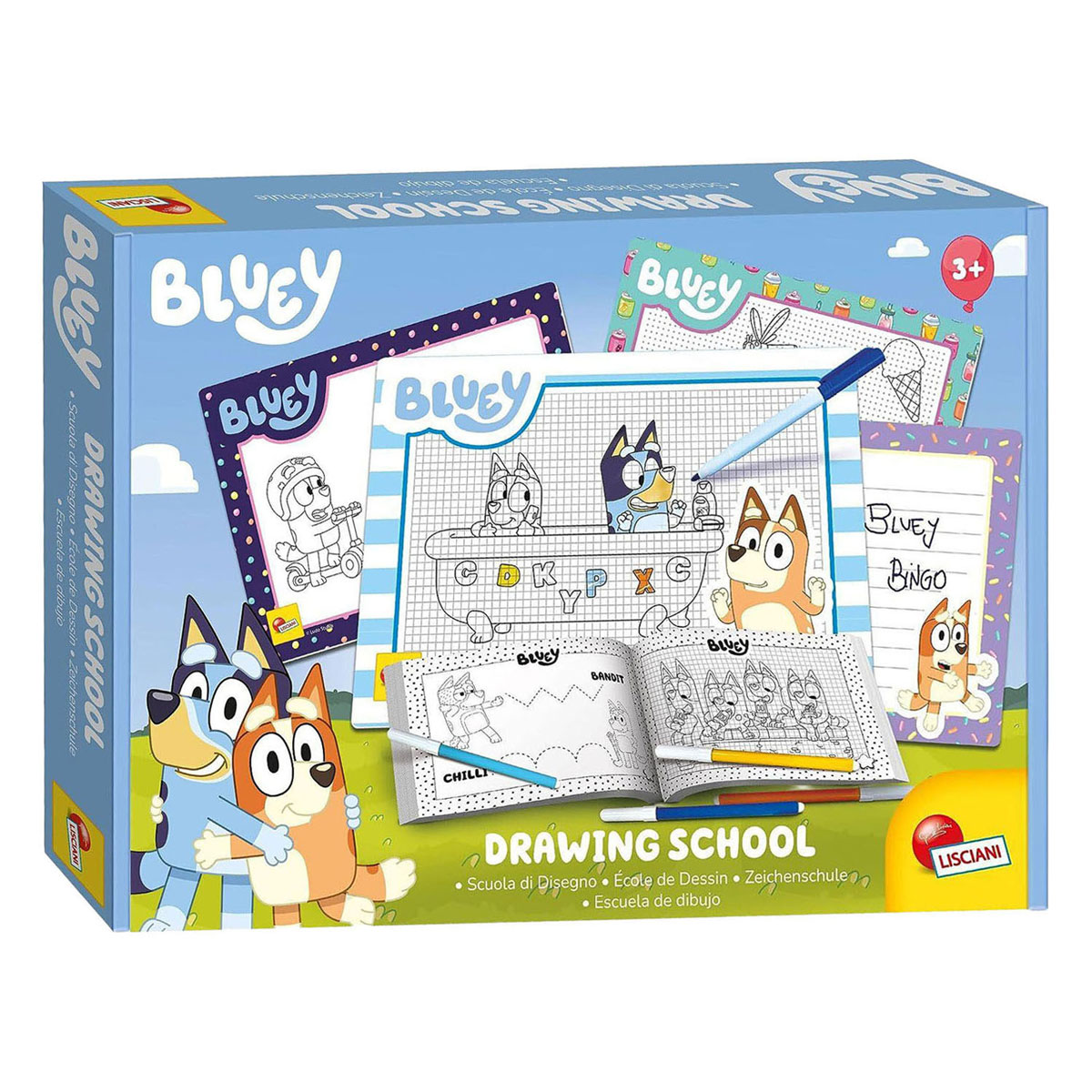 Bluey Zeichenschule Zeichenschule