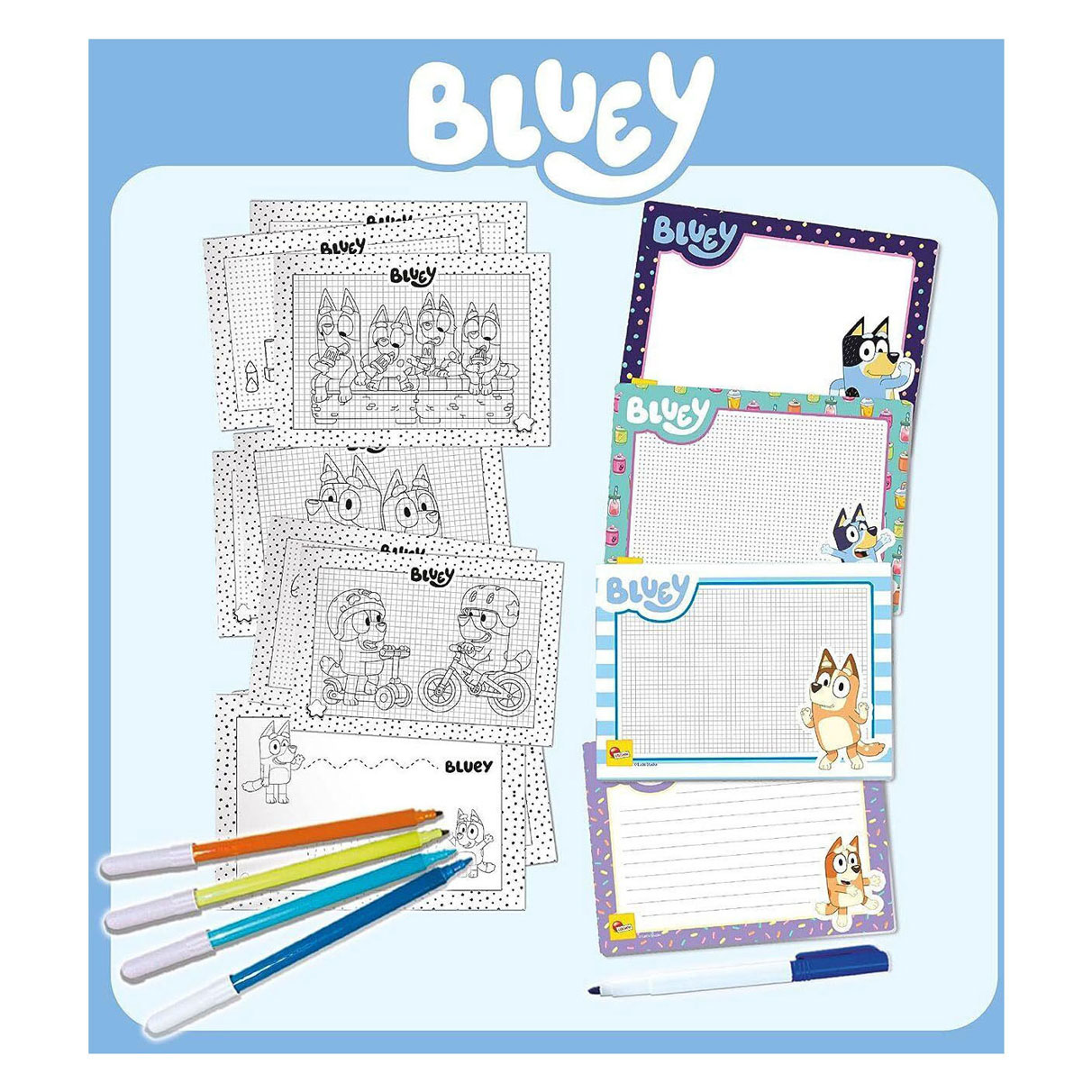 Bluey Zeichenschule Zeichenschule