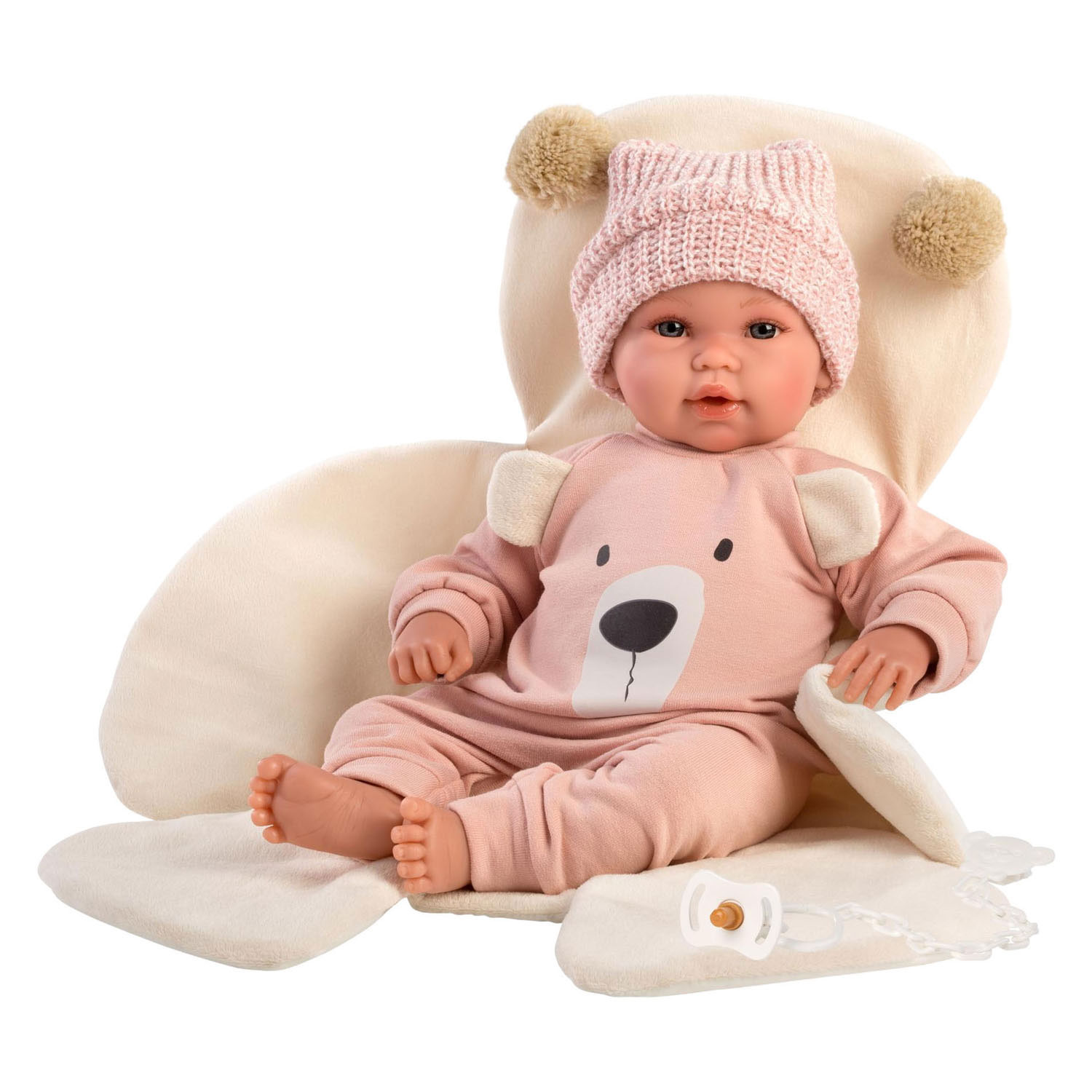 Osito Babypop met Roze Pakje - 36 cm
