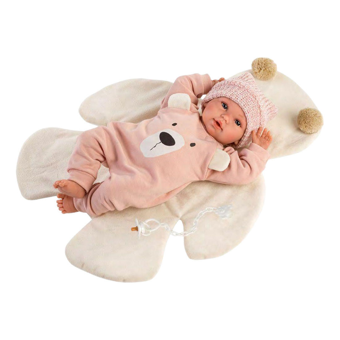 Osito Babypop met Roze Pakje - 36 cm