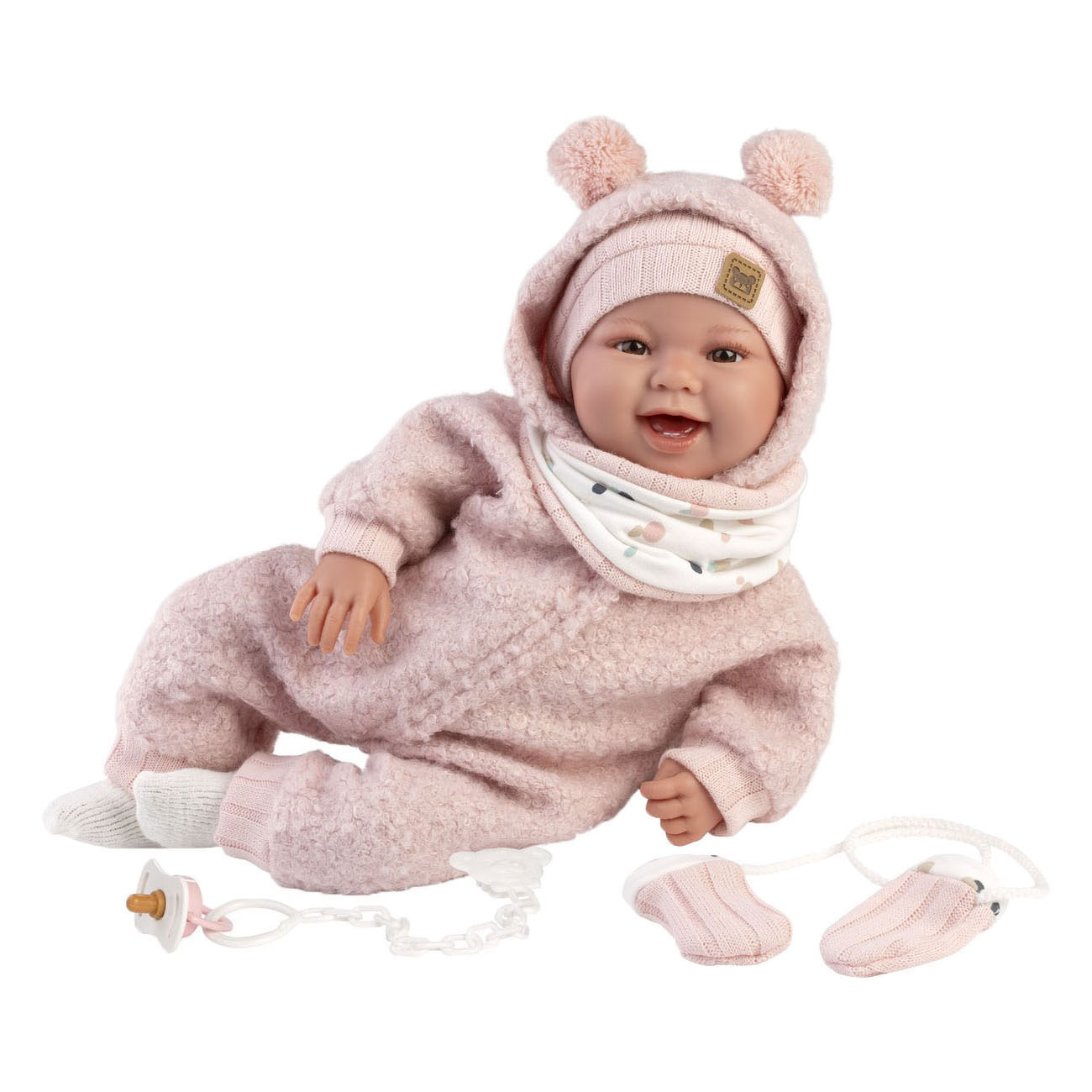 Tala Newborn Babypop met Geluid - 44 cm