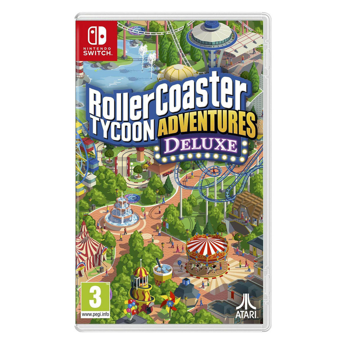 Nintendo Switch RollerCoaster Tycoon Adventures Deluxe