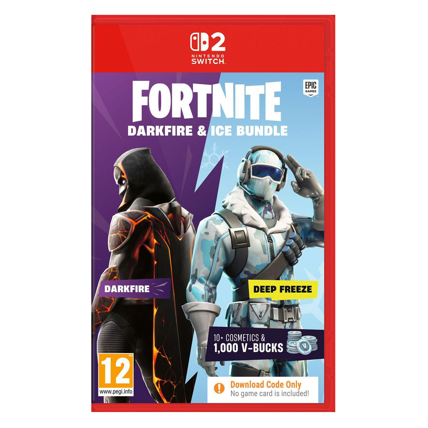 Nintendo Switch 2 Fortnite Darkfire & Ice Bundle