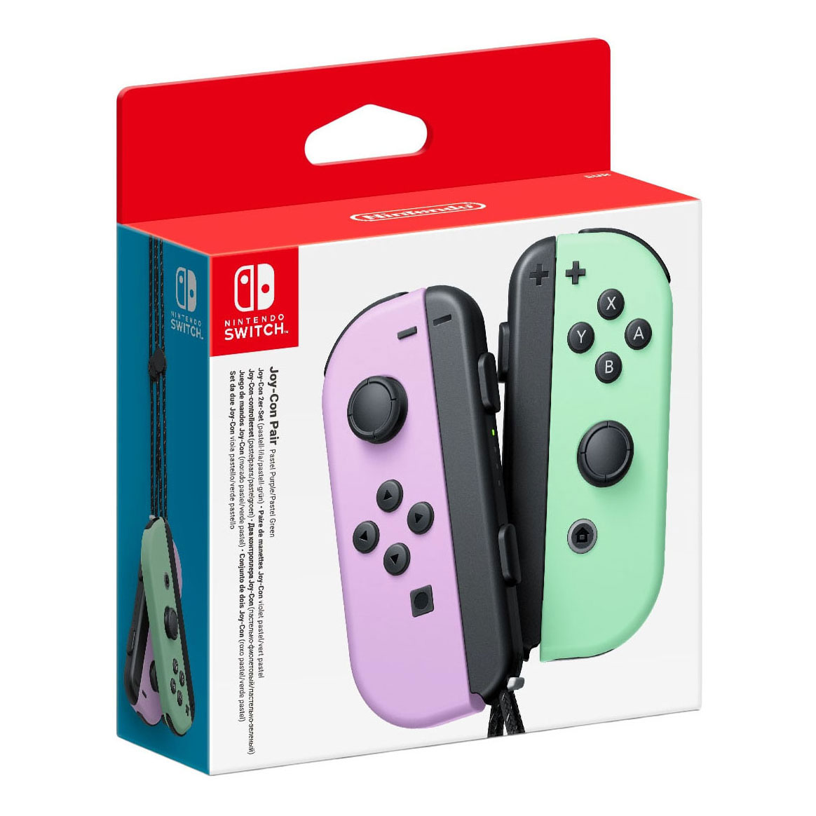 Manettes Joy-Con Nintendo Switch Duo Violet pastel/Vert