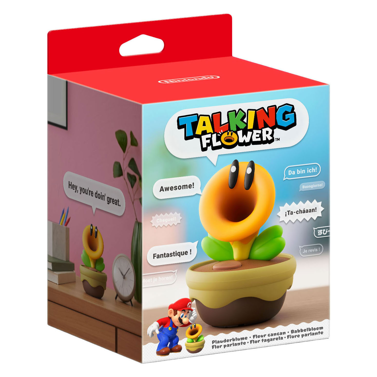 Fleur parlante Nintendo