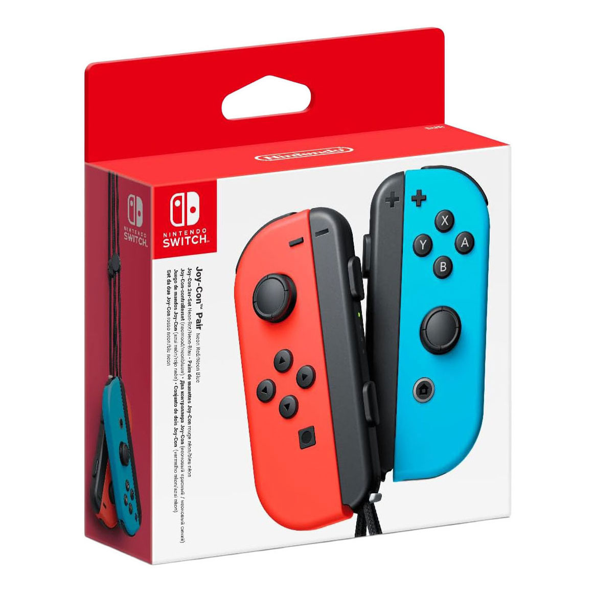 Manette Joy-Con Nintendo Switch Rouge/Bleue Duo