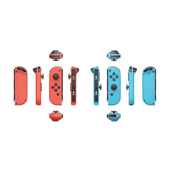 Manette Joy-Con Nintendo Switch Rouge/Bleue Duo