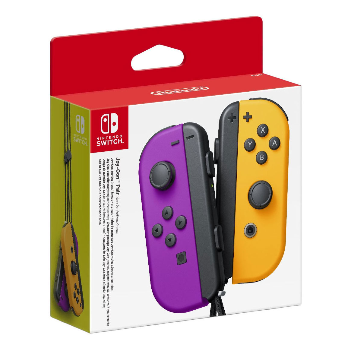 Manettes Joy-Con Nintendo Switch Duo Violet/Orange