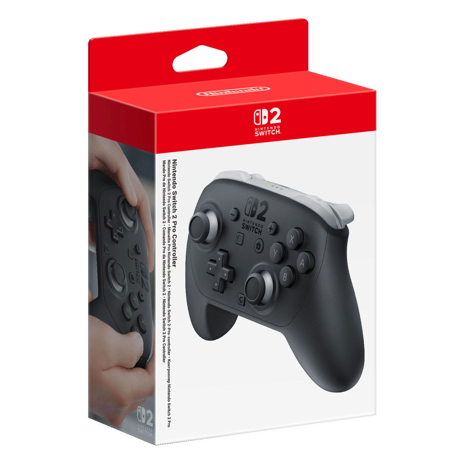 Manette Nintendo Switch 2 Pro noire