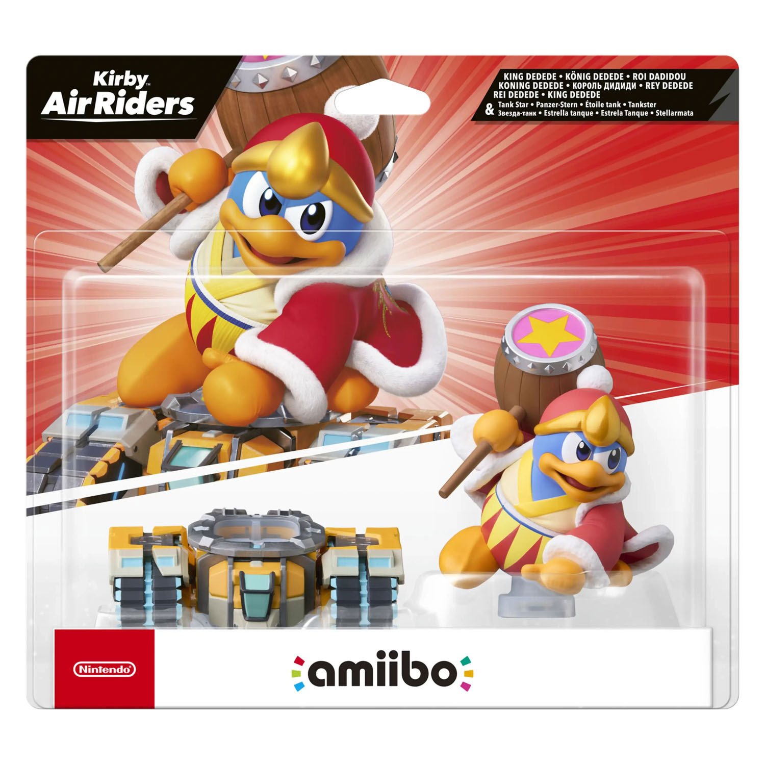 Nintendo amiibo Kirby Air Riders König Dedede & Tank Star