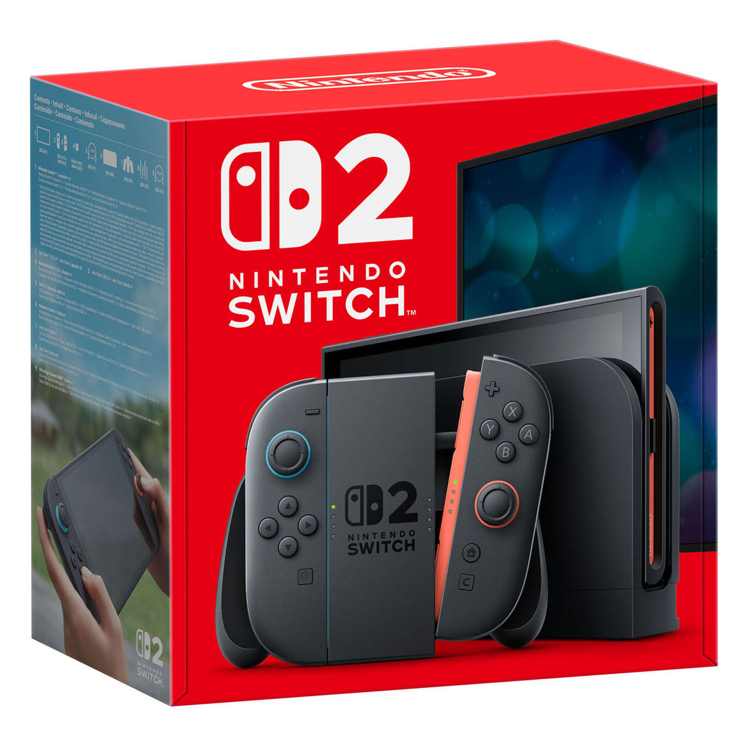 Nintendo Switch 2 Konsole Blau/Rot