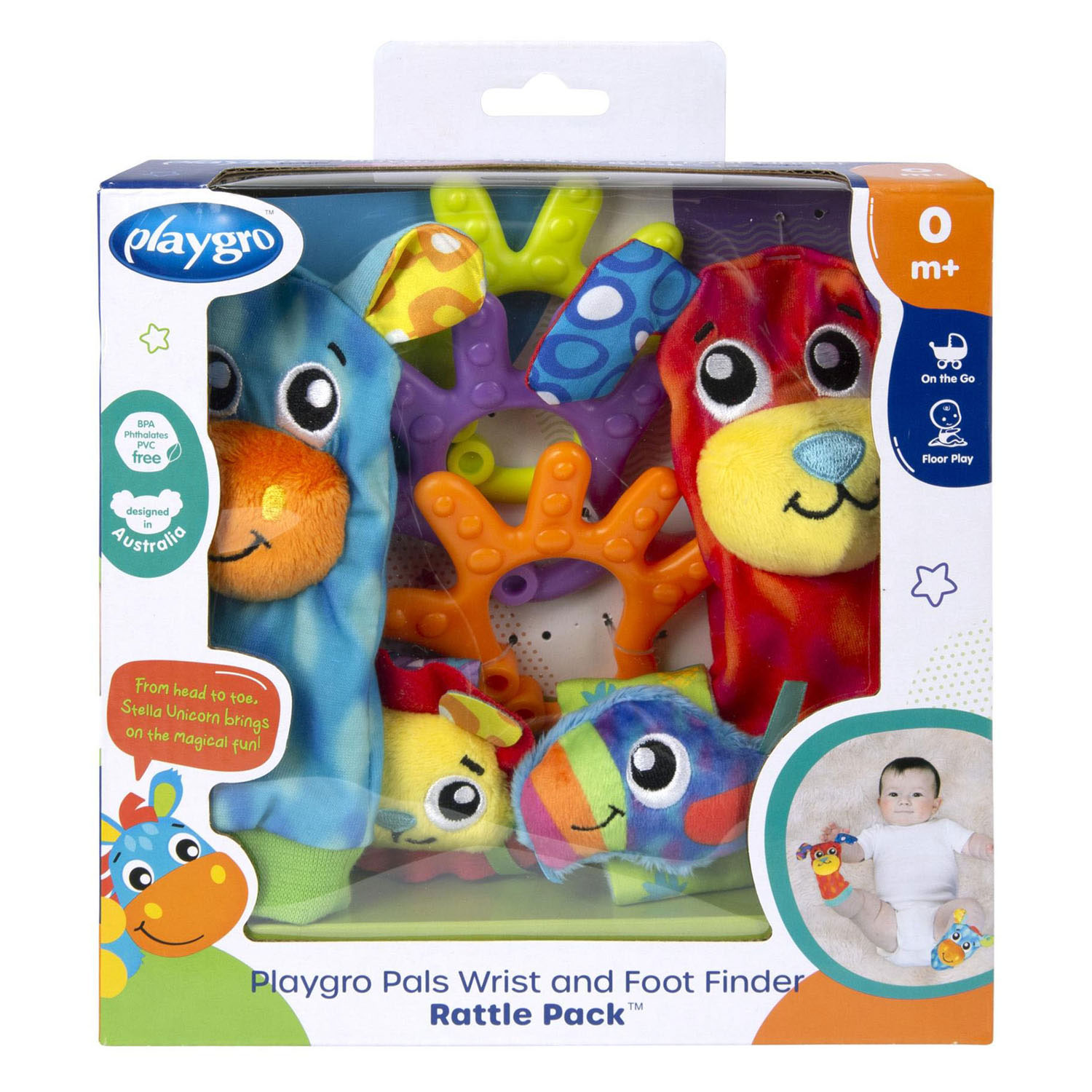 Playgro Handen en Voeten Ratelaars