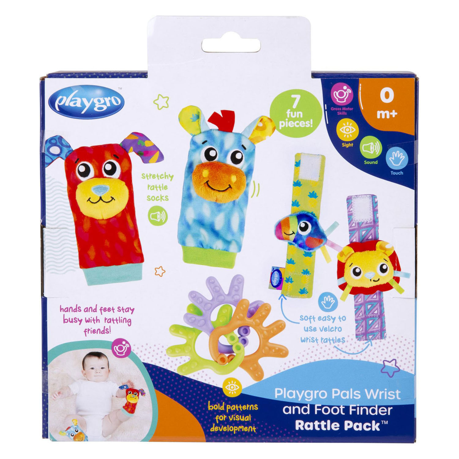 Playgro Handen en Voeten Ratelaars