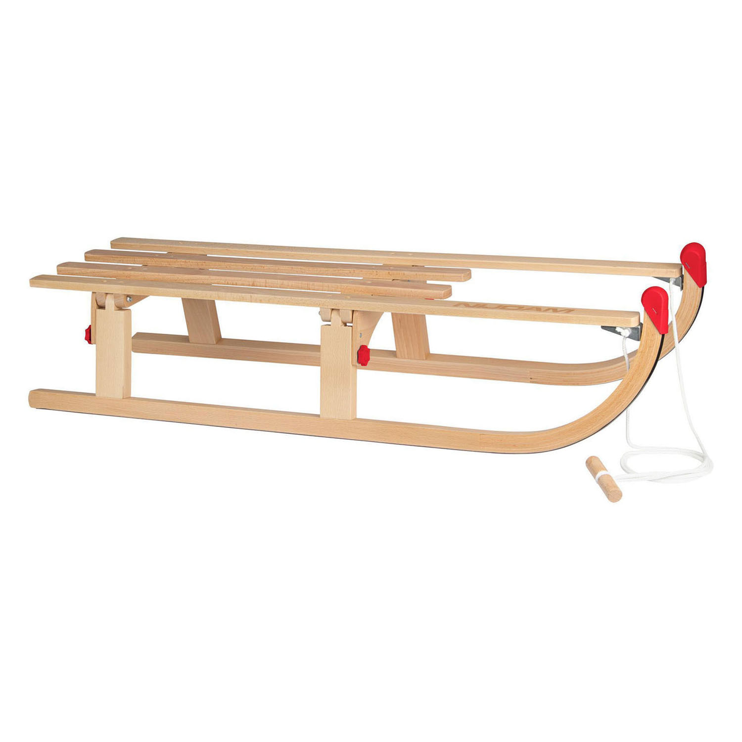 Ovouwbare Houten Slee - 110 cm