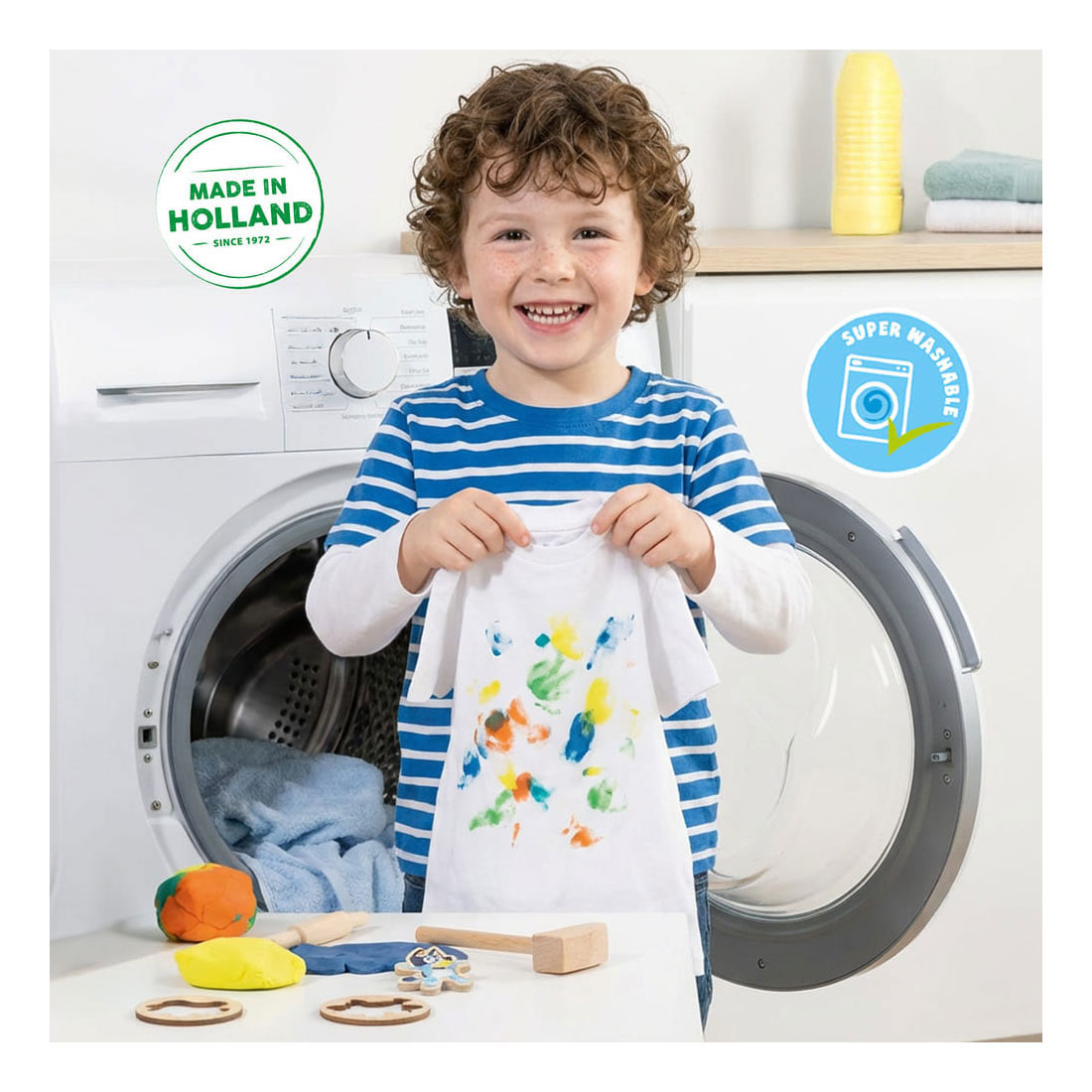 SES Klei Mega Set Bluey met Gereedschap - 5 Kleipotjes