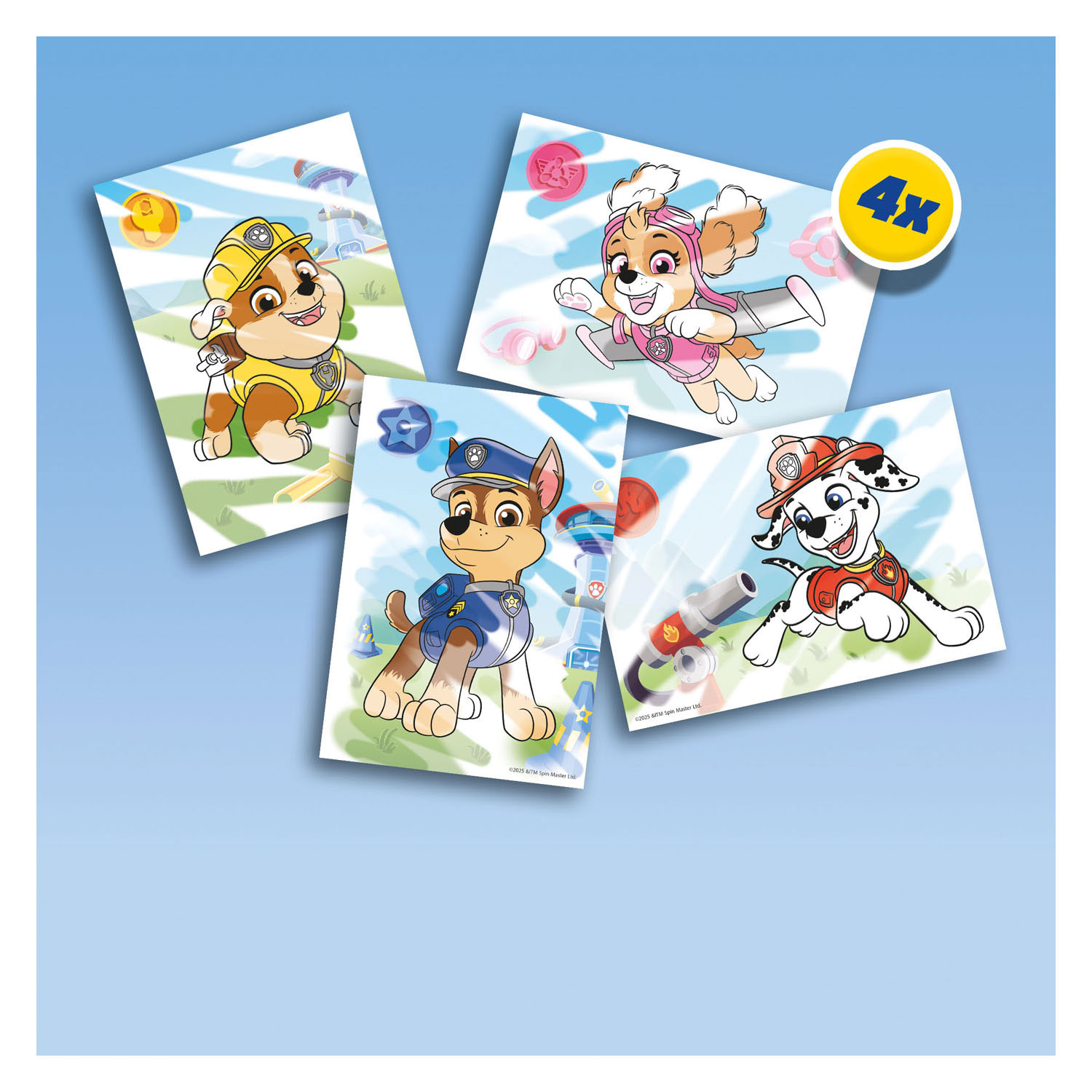 SES Kleuren met Water Paw Patrol