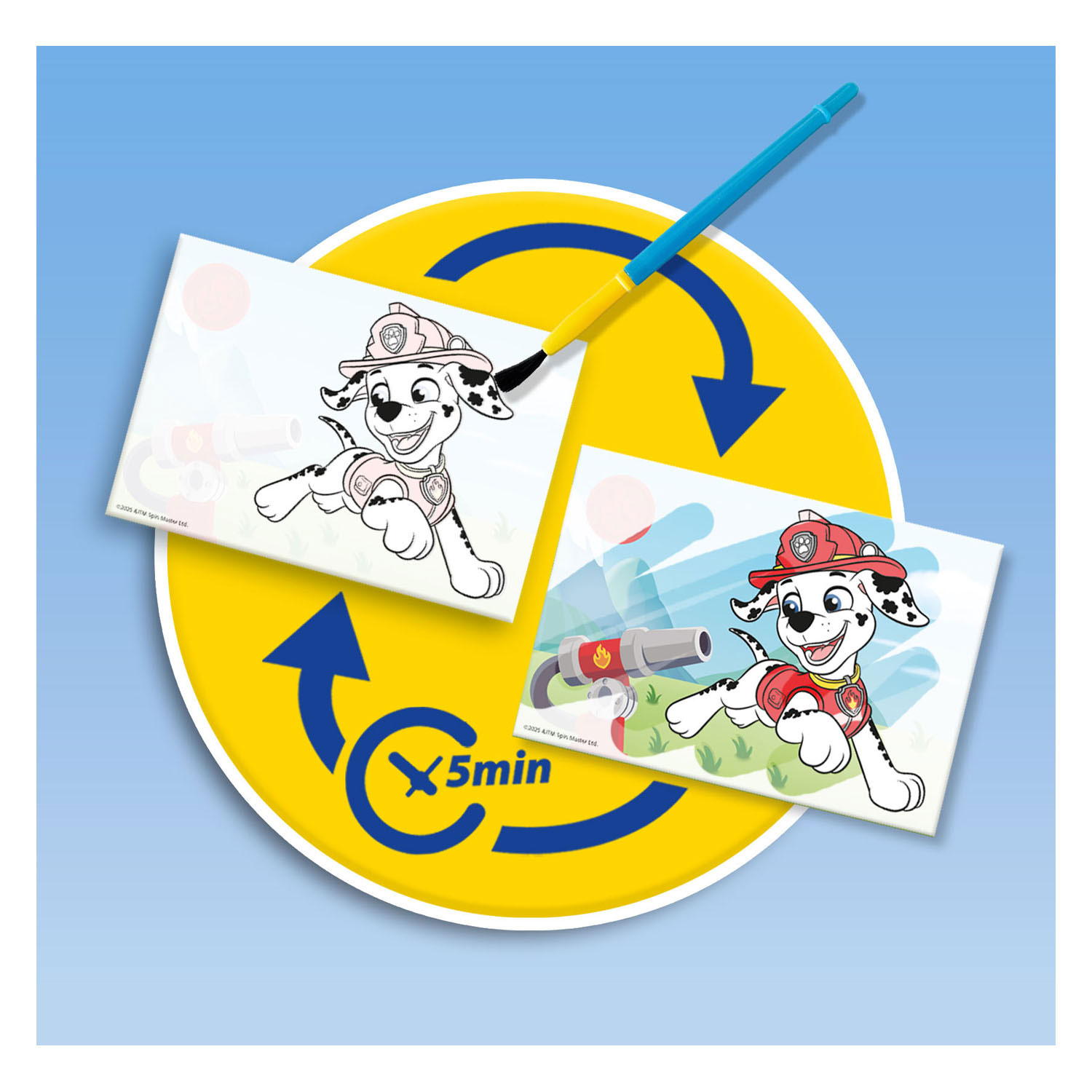 SES Kleuren met Water Paw Patrol
