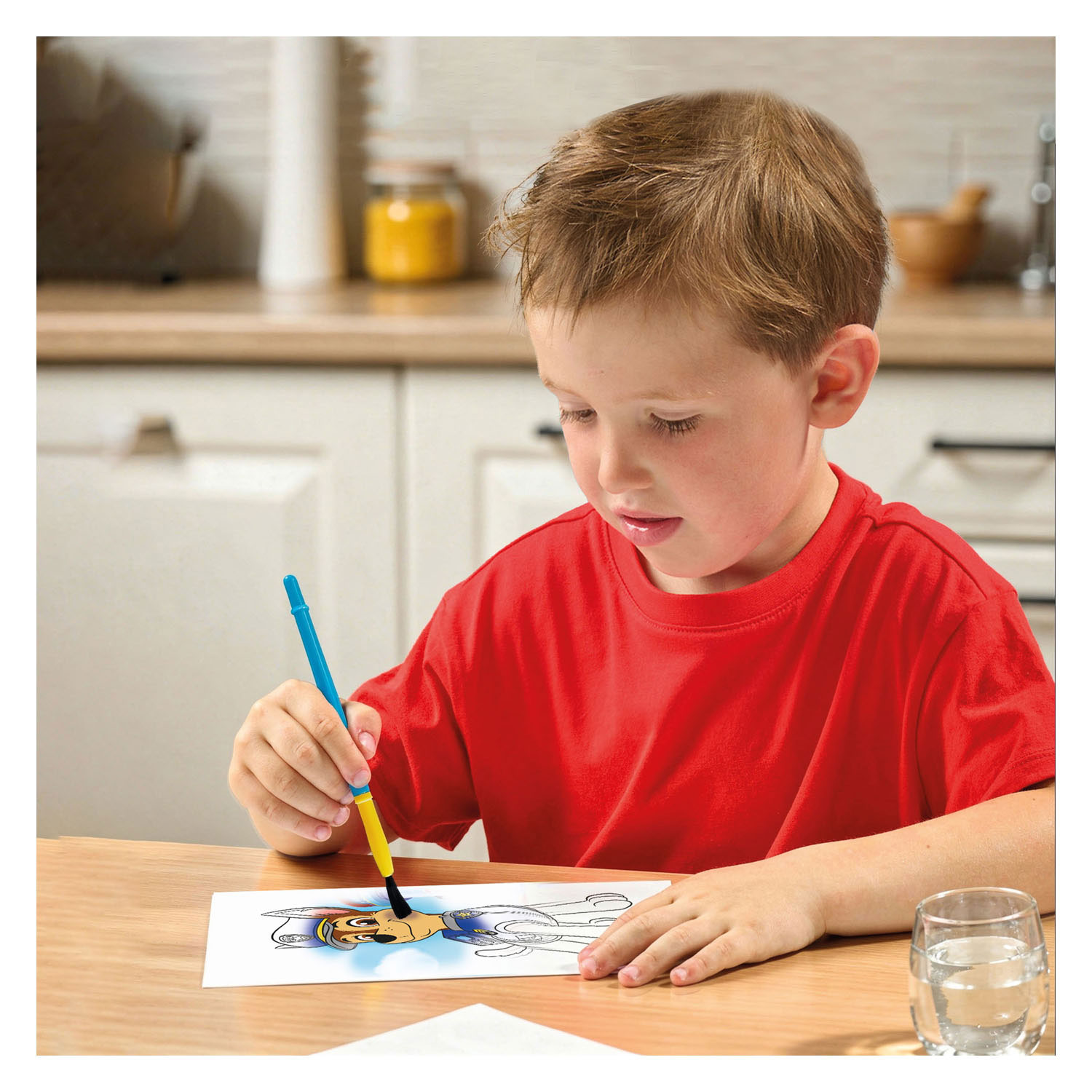 SES Kleuren met Water Paw Patrol