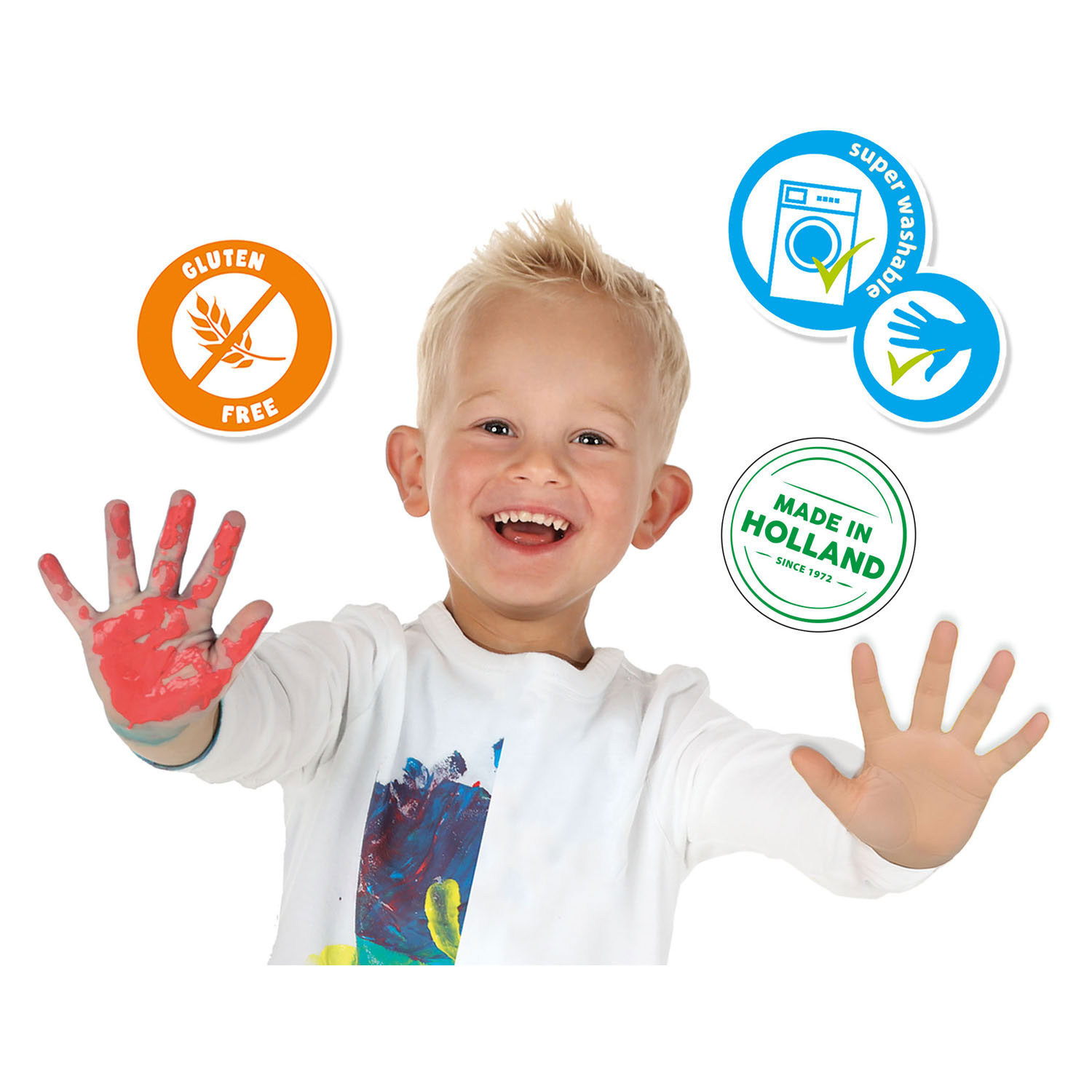 SES Vingerafdruk Verf Kunstwerk Paw Patrol