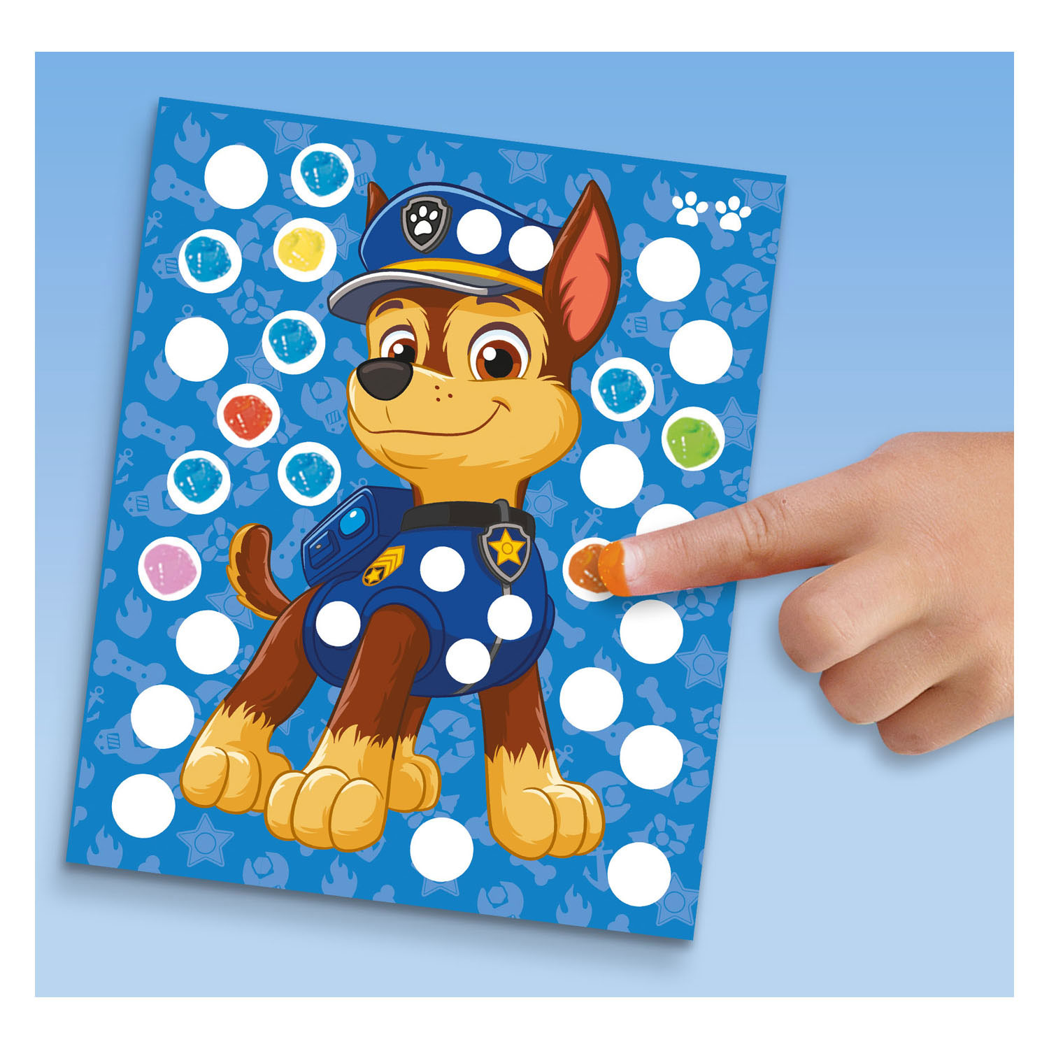 SES Vingerafdruk Verf Kunstwerk Paw Patrol
