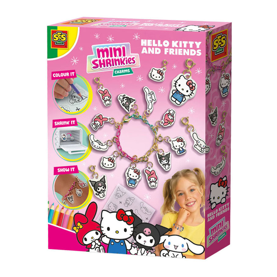 SES Mini Shrinkies Charms Hello Kitty and Friends
