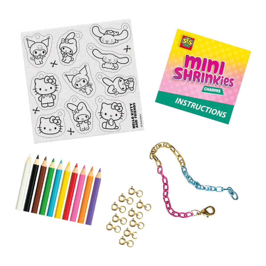 SES Mini Shrinkies Charms Hello Kitty and Friends