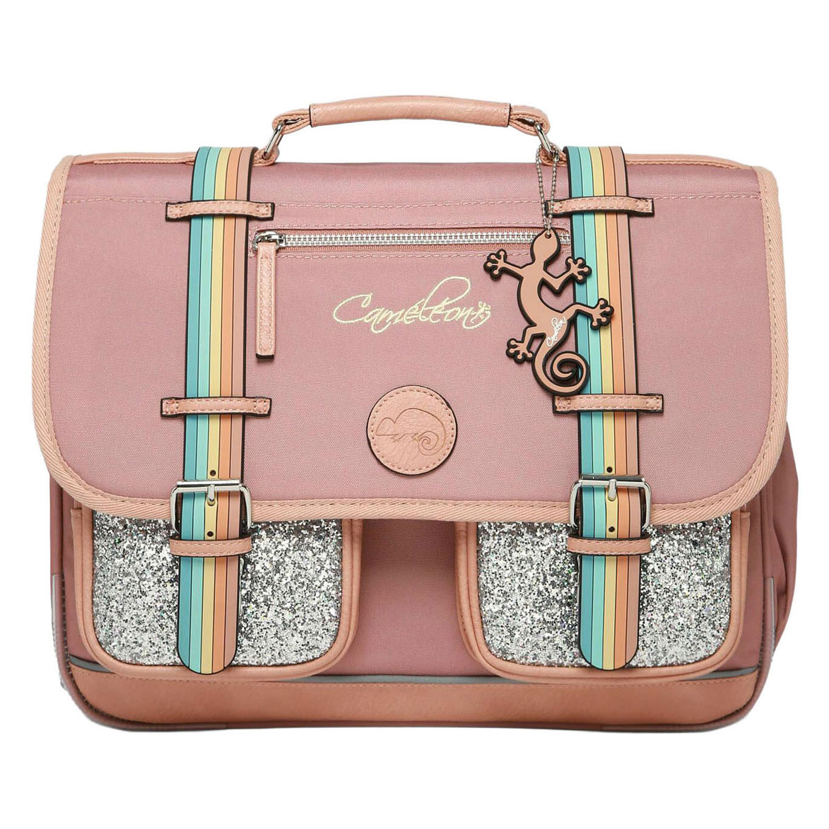 Cartable Caméléon Rainbow Glow - 38cm