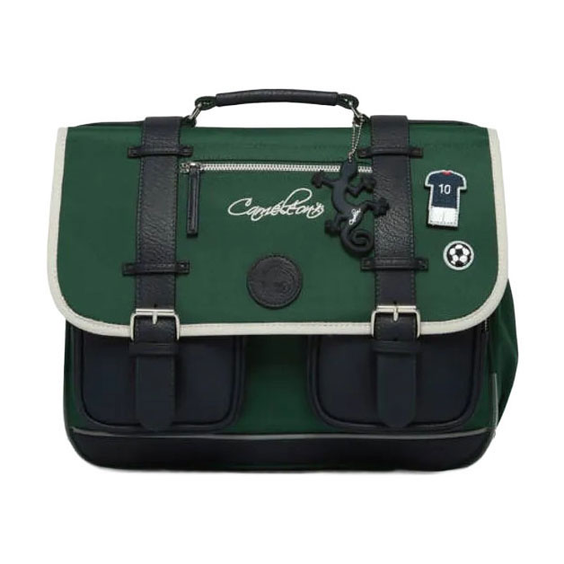 Cartable Caméléon Joueur de Football - 38 cm