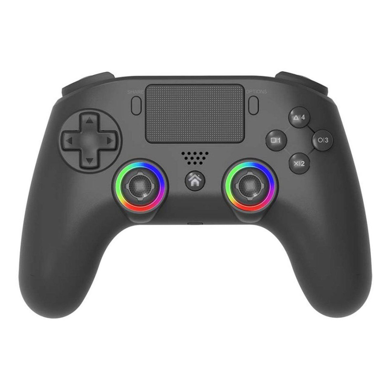 Manette sans fil LED Subsonic PS5 noire