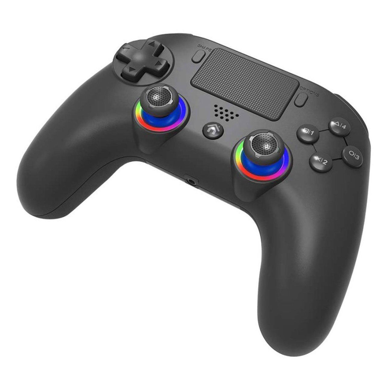 Manette sans fil LED Subsonic PS5 noire