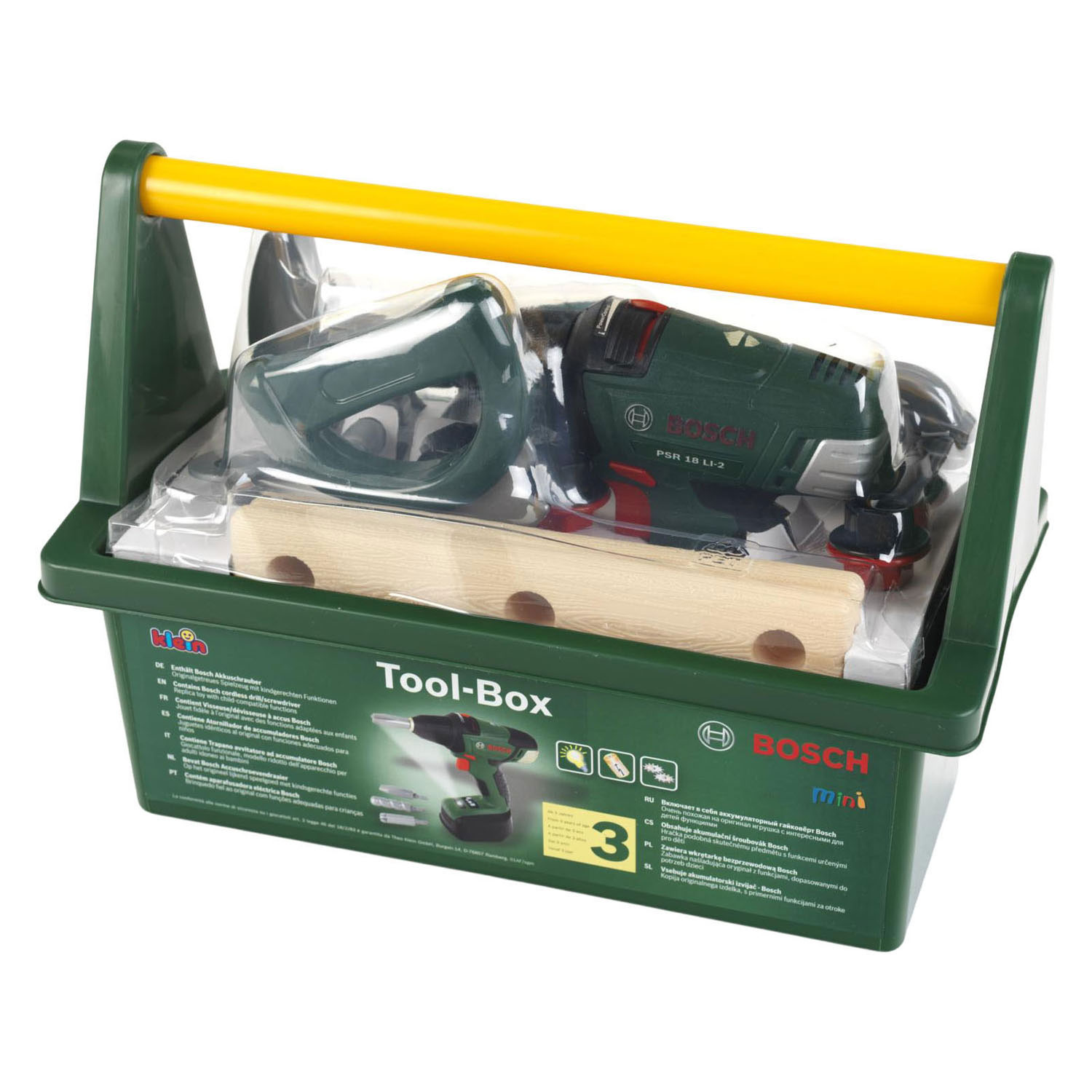 Coffret à outils Bosch avec perceuse - 16 pièces.